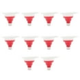 thumbnail image 3 of Troglfold Folding Funnel 10pcs Silicone Collapsible Funnels for Kitchen Liquid Transfer,3.35"X3.35"X2.76", 3 of 10