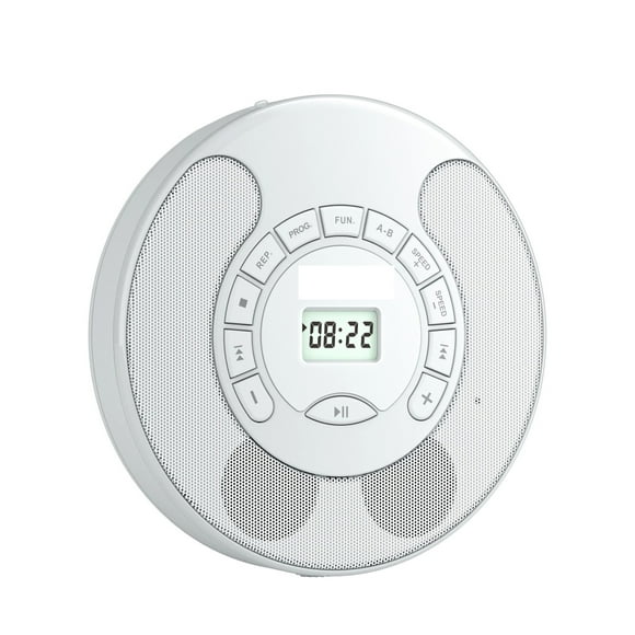 CD Player Portable Rechargeable Player Supports CD/CD-R/CD-RW/MP3 and USB with Headphone