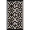 thumbnail image 1 of Safavieh Courtyard Black Indoor Outdoor Rug - 2' x 3'7", 1 of 1