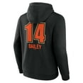 thumbnail image 3 of Men's Patrick Bailey Black San Francisco Giants Name & Number Fastball Pullover Hoodie, 3 of 3