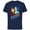 Navy, variant on Disney and Pixar’s Elemental Natural Charmers - Short Sleeve Cotton T-Shirt for Adults - Customized-Black
