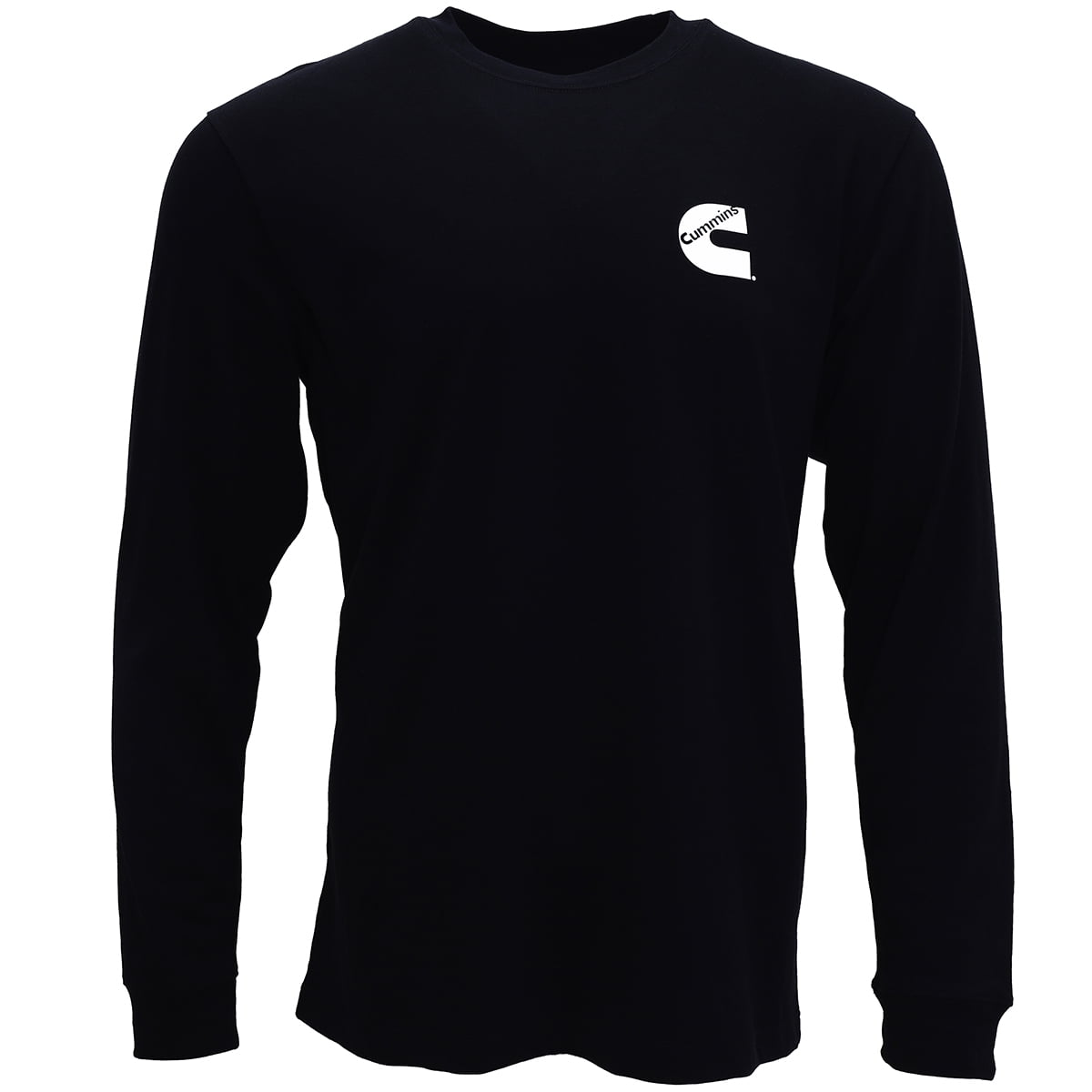 Cummins Apparel CMN4777 Cummins Unisex Long Sleeve T-shirt Black All ...