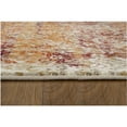 thumbnail image 4 of 8â€™ x 11â€™ Rust Ivory Distressed Diamonds Area Rug, 4 of 8