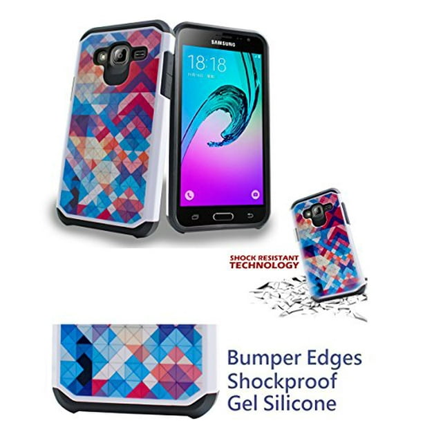 For 5 Samsung Galaxy J3 16 J3 V Amp Prime Case Phone Case Shock Proof Edges Designed Hard Back Hybrid Bumper Slim Cover Cubes Walmart Com Walmart Com For 5 Samsung Galaxy J3 16 J3 V Amp Prime Case Phone Case Shock Proof Edges Designed Hard Back Hybrid Bumper Slim Cover Cubes Walmart Com Walmart Com