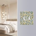 thumbnail image 4 of Yayeee Toggle Light Switch Wall Plate 2-Gang 4.56"x4.48" Decorative Outlet Cover, Autumn Greenery, 4 of 7