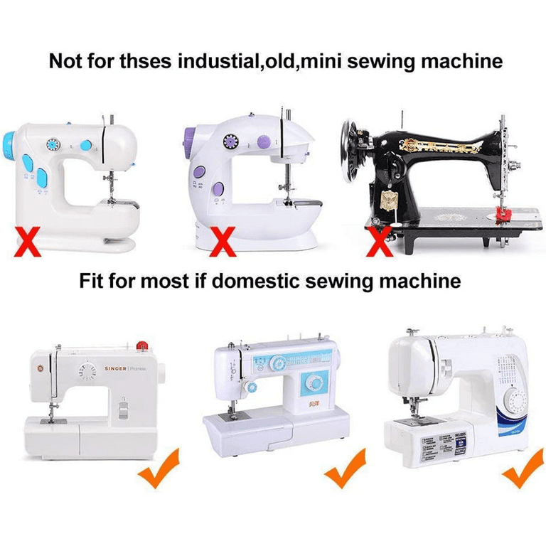 Adjustable Guide Presser Foot, Perfect Quilting Embroidery Sewing Machine  Accessories, Clearance Sale Easy Hemming Feet Tools, Heavy Duty Hem Edge  Seam Stitch Ruler, Singer Brother Viking Janome Serger Machines Press Parts  Set