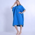 thumbnail image 1 of Toallas de baño cambiantes que absorben el agua Bata Poncho Swim Beach Capas con capucha de secado rápido Tmvgtek Para estrenar, 1 of 8