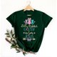 thumbnail image 5 of Mujeres Manga Corta de Verano Tops Pascua Impresa Cuello Redondo, Blusa de Moda Casual para la Primavera, 5 of 5