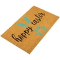 thumbnail image 4 of Northlight Natural Coir "Hoppy Easter" Outdoor Doormat - 18" x 30", 4 of 5