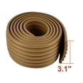 thumbnail image 4 of Table Desk Edge Corner Cushion Guard Protector Bumper Coffee Color, 4 of 6