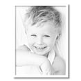 thumbnail image 2 of ArtToFrames 17" x 23" Contemporary White Picture Frame, 17x23 inch White Wood Poster Frame (WOM-4164), 2 of 8
