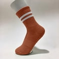 thumbnail image 2 of HBGVBA Women's Crew Socks,Non-Slip Pilates Socks,Knee High Striped Yoga Gym Fitness Socks, 2 of 5
