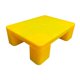 thumbnail image 2 of Palet de plástico para sótano, bandeja de almacenamiento resistente al desgaste y de fácil limpieza amarillo, 2 of 8