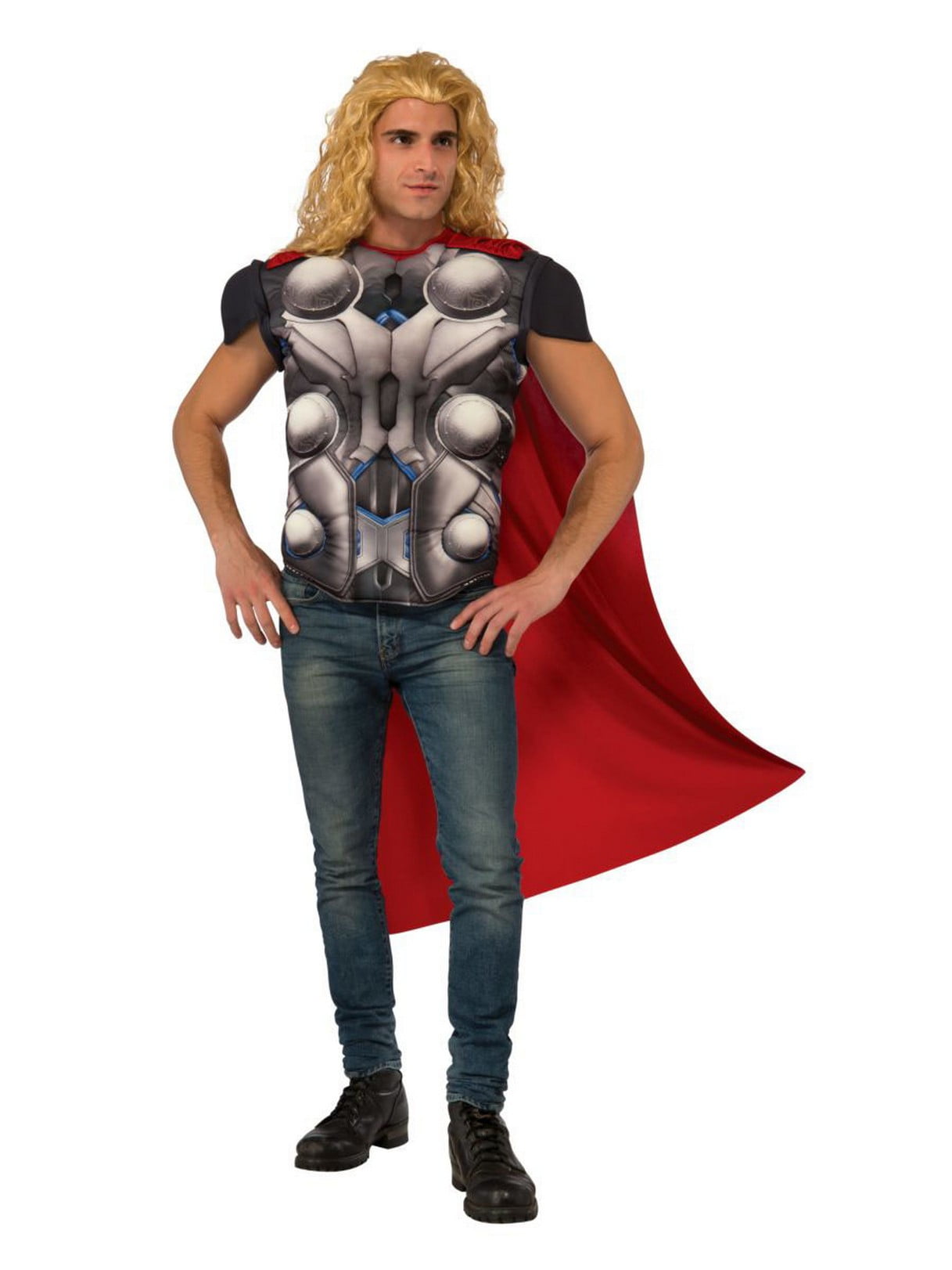 Adult Avengers 2 Thor Costume Top Costume Size XLARGE