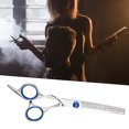 thumbnail image 1 of 4CR Hair Scissor Salon Styling Tijeras profesionales para el cabello Herramientas (Azul adelgazante) Ehuebsd  Cuidado Belleza, 1 of 6