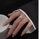 thumbnail image 2 of Anillos de perlas de Plata de Ley 925 originales para mujer, anillo de compromiso de boda, joyería Vintage de plata para mujer, 2 of 2