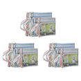 thumbnail image 1 of 30 Pack Colored Double-Layer Mesh Zipper Pouch Bags, Building Block Sets Toy Storage & Organization 15Pcs A4+15Pcs A5, 1 of 6