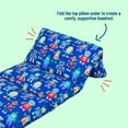thumbnail image 7 of Wildkin Kids Pillowcase Lounger Cover – Travel-Friendly Sleepover Lounger, Fits Standard Pillows (Pillows Not Included), Soft Cotton Blend, Fun Patterns for Boys & Girls - Robots, 7 of 7