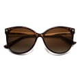thumbnail image 4 of Gafas de Sol SOJOS Redondas Polarizadas para Mujer/Hombre UV400 Marrón, 4 of 6