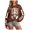 Brown, variant on Women Halloween Crewneck Skeleton Rib Cage Sweatshirt Funny Fast Food Casual Sweatshir Long Sleeve Fall Pullover Tops (Grey, L)
