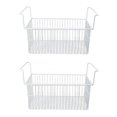 thumbnail image 2 of 2Pcs Freezer Wire Basket, Large Capacity Easy Grip Handles Multi Purpose Steel Organizer Bins For Kitchen Closets, 2 of 8