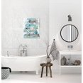 thumbnail image 3 of Bathroom Picture For Wall Rustic Bathroom Canvas Wall Art Blue Bathroom Pictures Beach Theme Bathroom Signs Painting Home Decorations For Bathroom Framed Ready To Hang 12x16Inch, 3 of 6