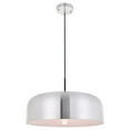 thumbnail image 4 of Indoor Modern Home Decorative Bright Ceiling Etude 1 Light Brushed Nickel Pendant, 4 of 7