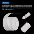 thumbnail image 4 of 5pcs Drum Stick Tape Drumstick Grips Drumstick Wrap Anti Slip 1" Width 43" for Drum Percussion White, 4 of 6