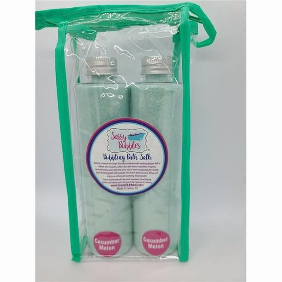 Cucumber & Melon Bubbling Bath Salt