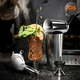 thumbnail image 6 of NutriChef Mixology Bartender Cocktail Shaker Set 15 & 30 oz Stainless Steel Mix Drink Shaker Kit, 6 of 7