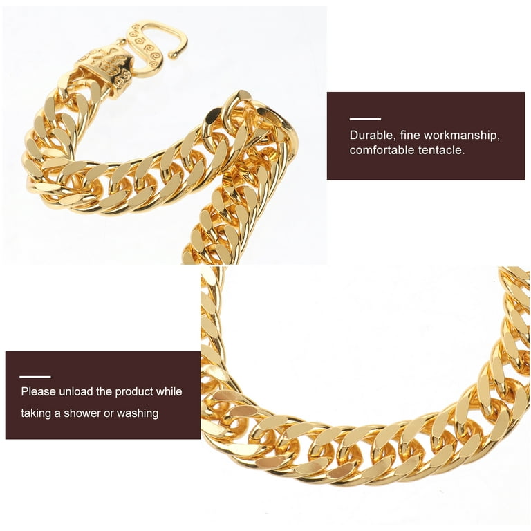 Decorative Chain Bracelet, Gold