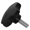 thumbnail image 1 of Phenofice Roman Pole Design Umbrella Screw Black Metal Adjustment Wind Conditions 1Pack, 1 of 8