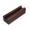 thumbnail image 4 of ELAYARD Large Mirror Stand Holder Full Length Mirror Stand Wood Deep Walnut Anti-slip Support For Interior Design 1Set, 4 of 6