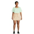 thumbnail image 2 of Madden NYC Juniors and Juniors Plus Parachute Skirt, Sizes S-4X, 2 of 5