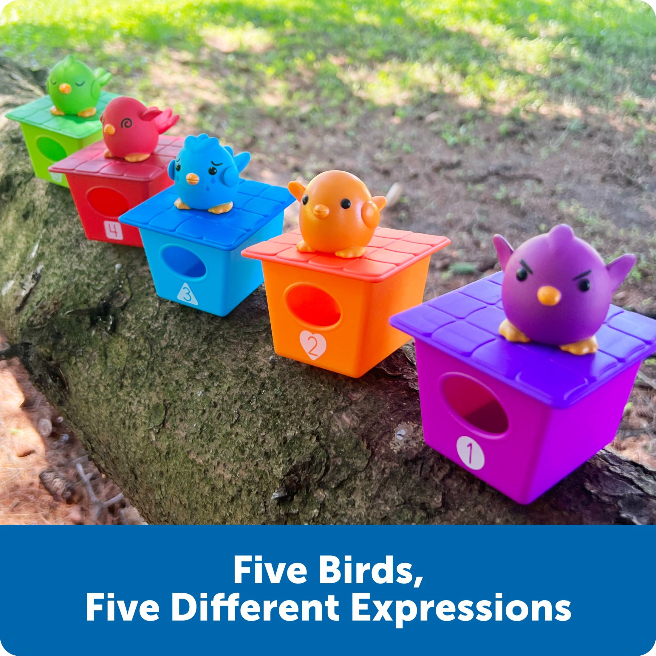 Learning Resources Peek-a-Bird Learning Buddies Toddler Learning Toys for Boys and Girls Ages 18 Months