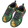thumbnail image 3 of Uourmeti Kids Dinosaur Shoes for Boys Girls Rainbow Trainer Slip on Sneakers Lightweight Mesh Sports Athletic Shoes Primary School Students Sneaker, 3 of 7