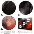 thumbnail image 3 of Designart art Mural Moderne sur Toile Rouge, Décoration Murale Cheval Animal, Cheval Rouge Vif Rouge Noir I, Décoration Murale Cheval, 40x30 Pouces, 3 of 5