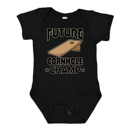 

Inktastic Future Cornhole Player Gift Baby Boy or Baby Girl Bodysuit