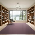 thumbnail image 2 of ODIKA 9'x12' Washable Area Rug Non-Slip, Chair-Friendly Solid Minimalist Heathered Subtle Tonal Ombre Gradient Mauve Flowing Dynamic for Dining Room, Basement, Large Office, 2 of 7