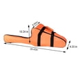 thumbnail image 3 of Christmas Savings! Dezsed Chainsaw Bag Carrying Zipper Case For 16-20 Inch Chainsaws Heavy-Duty Oxford Chainsaw Carry Bag Protective Storage Bags Holder Full Protection Portable Bag on Orange, 3 of 9