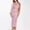 Pink, variant on CALAFEBILA Fall Dresses for Women 2025,Ladies Sequin Cocktail Ball Party Dress Halter Backless One Shoulder Bodycon Long Dress