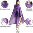 thumbnail image 4 of Ponchos de lluvia RUISHYY para adultos (paquete de 2), poncho de lluvia de EVA reutilizable, impermeable y portátil para hombres y mujeres con capucha., 4 of 5
