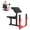 Black and red, variant on Adjustable Preacher twist Weight Bench for Home Gym – 300lbs Capacity – Thick Arm & Seat Cushion – Barbell & Dumbbell Biceps Training