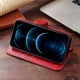 thumbnail image 4 of For Motorola Edge 60 5g / 60 Fusion 5g / 60 Pro 5g / Edge (2025) 5g Pu Leather Cases With Zipper Pocket Wallet Phone Cover Stand Red, 4 of 5
