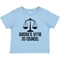 thumbnail image 3 of Inktastic Daddy Little Co Counsel Lawyer Boys or Girls Baby T-Shirt, 3 of 5