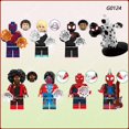 thumbnail image 2 of Juguetes Infantiles Super British Series Spider-Man Punk Ensamblados Bloques De Construcción Minifiguras, 2 of 4