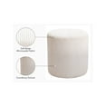 thumbnail image 2 of Meridian Furniture Roy Beige Ottoman/Stool, 2 of 7