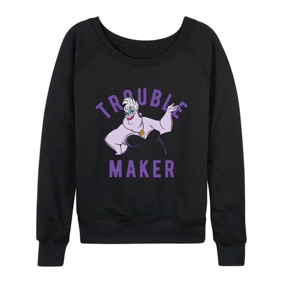 Disney Villains - Trouble Maker - Women's Lightweight French Terry Long Sleeve Shirt