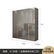thumbnail image 4 of Light luxury wardrobe with make-up table 468 doors modern simple high-light bedroom 3 meters 4 high 2 large cabinets My Lux Decor Round, 4 of 9