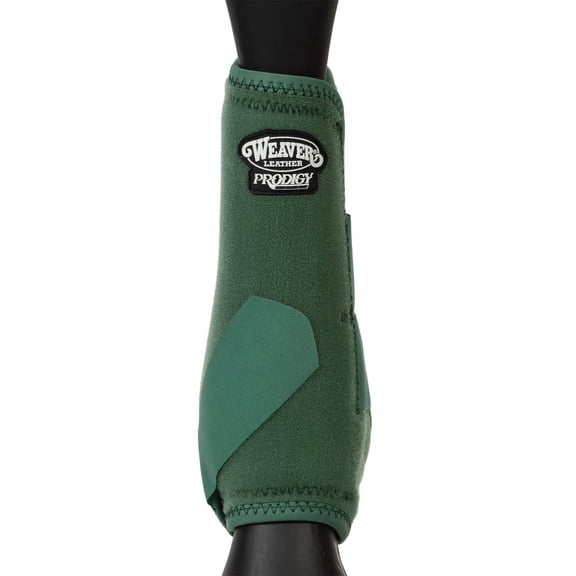 Weaver Leather Prodigy Performance Athletic SMB Boots - Shock-Absorbing Neoprene Horse Leg Protection - Multiple Sizes Spruce / Medium